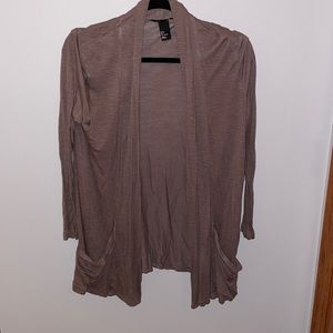 H&M 3/4 Length Sleeve Lightweight Cardigan